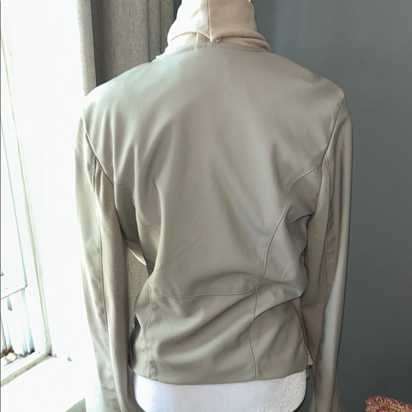 Blank NYC Cream Drape Front Jacket - Picture 4 of 7